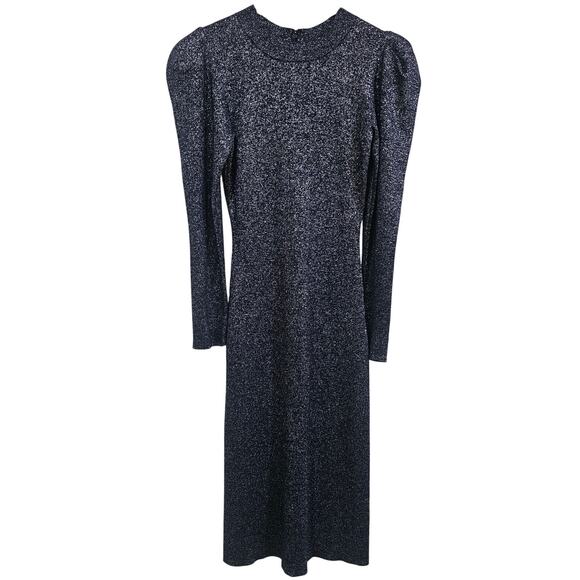 Sachin & Babi Amelie Metallic Knit Bodycon Dress Size S - Picture 8 of 9